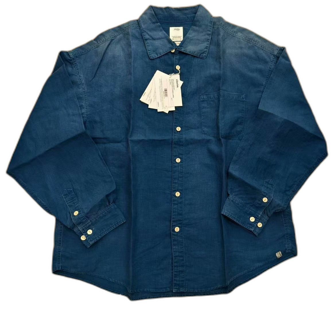 Visvim VISVIM 23SS PALMER SHIRT L/S LINEN Size US M / EU 48-50 / 2 - 1 Thumbnail