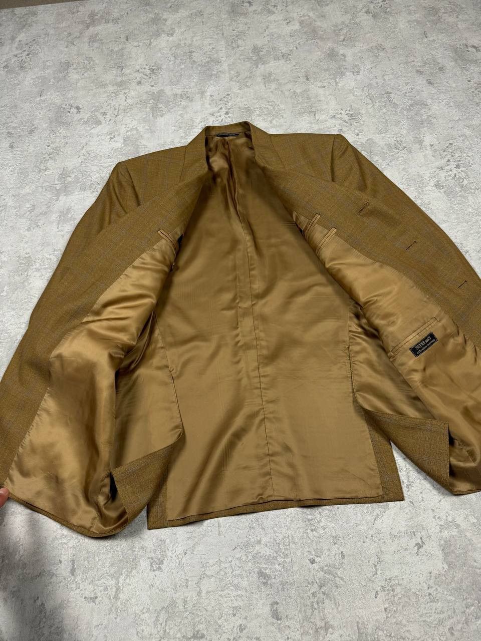 Corneliani Corneliani Super 100'S Extrafine Merinos Italy Bleazer 50 Size 50R - 14 Thumbnail