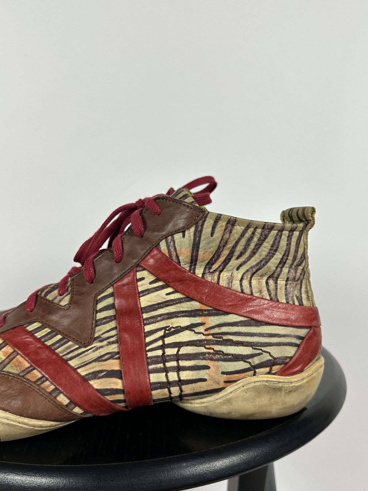 Marithe + Francois Girbaud 00s Vintage Marithé + François Girbaud High Top Sneakers Size US 7 / EU 40 - 15 Thumbnail