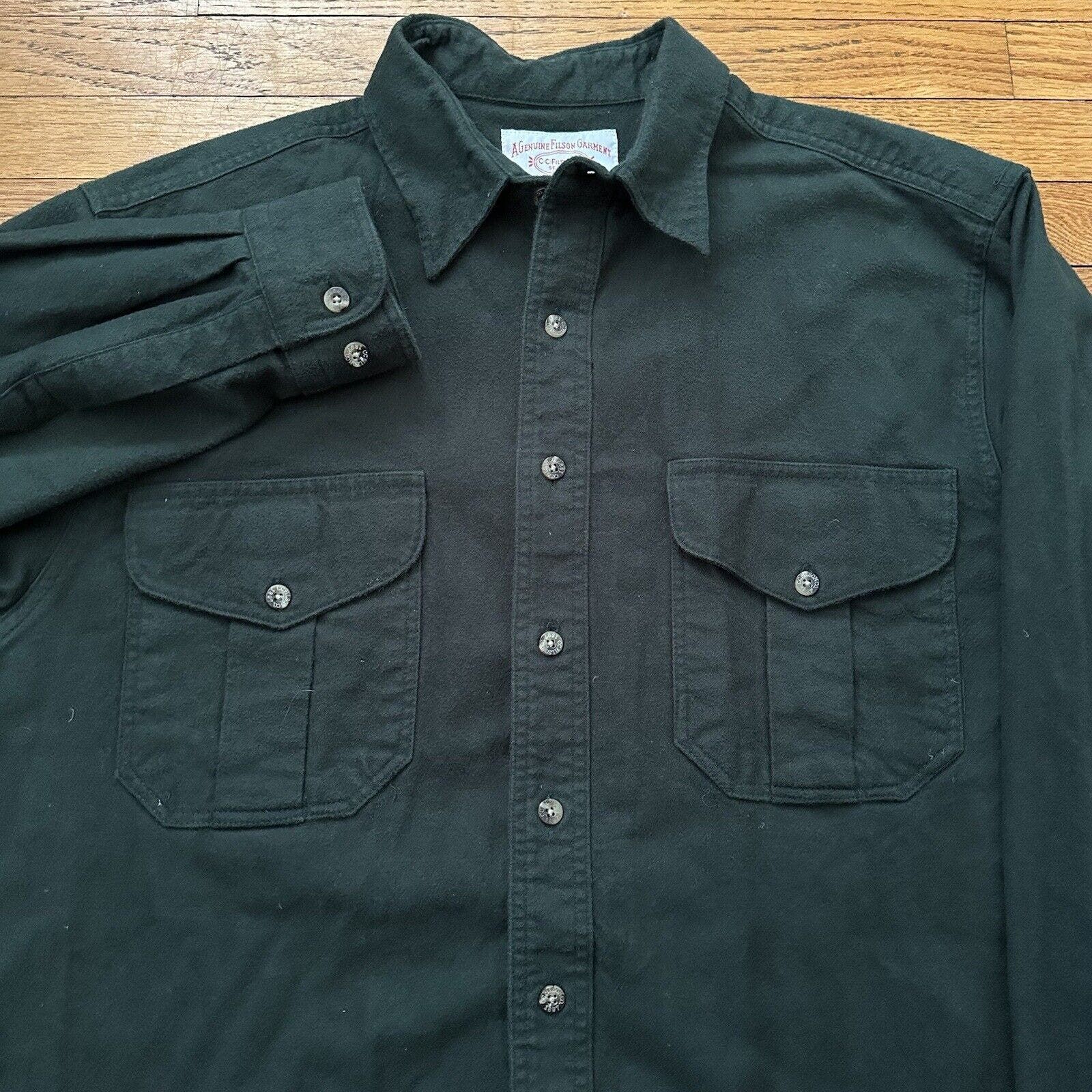 Filson Filson Garment Green Chamois Cloth Longsleeve Shirt Size US L / EU 52-54 / 3 - 1 Preview