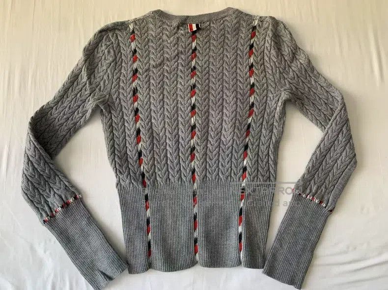 Thom Browne Thom Browne Dog Coarse Grey Knit Sweater Size XS / US 0-2 / IT 36-38 - 3 Thumbnail