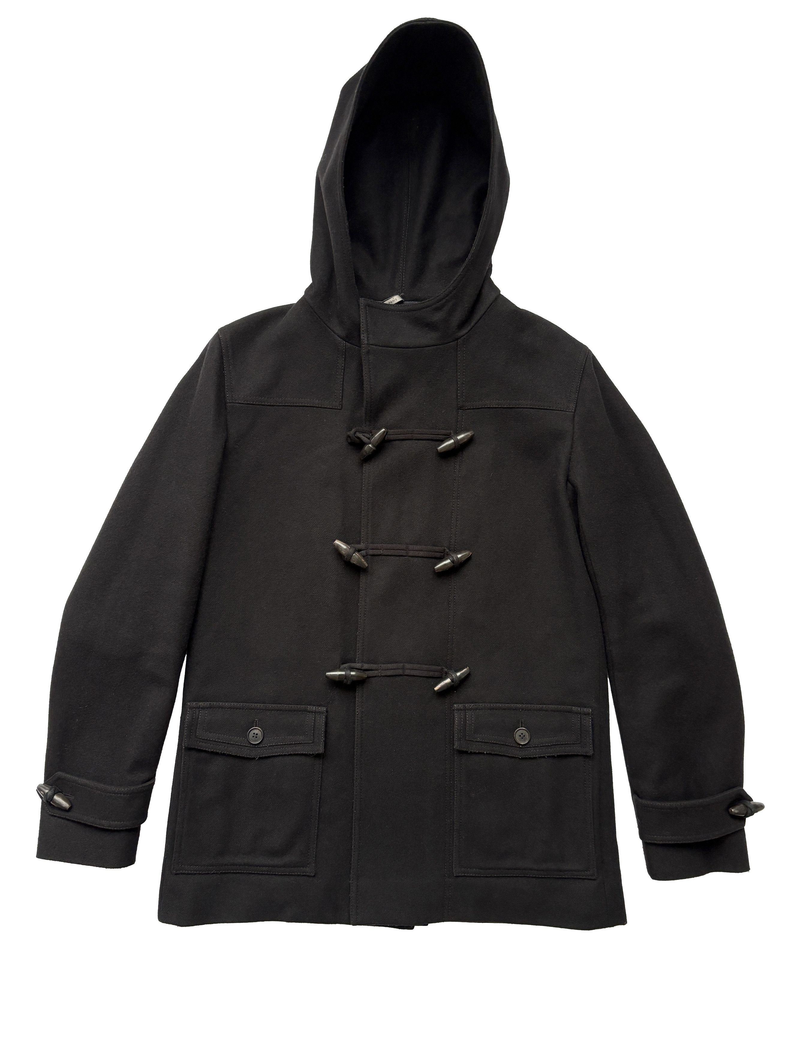 Dior ⚡️QUICK SALE⚡️2008 Dior KVA Black Duffle Coat with Hood Size US S / EU 44-46 / 1 - 1 Thumbnail