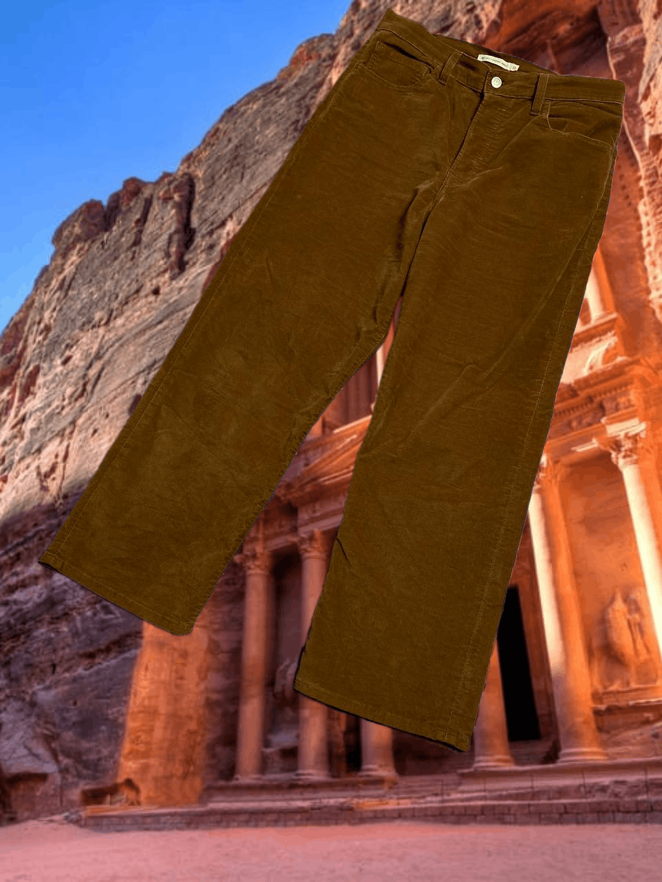 Levi's vintage denim pants brown Levi's premium Y2K streetwear Size US 31 - 1 Thumbnail