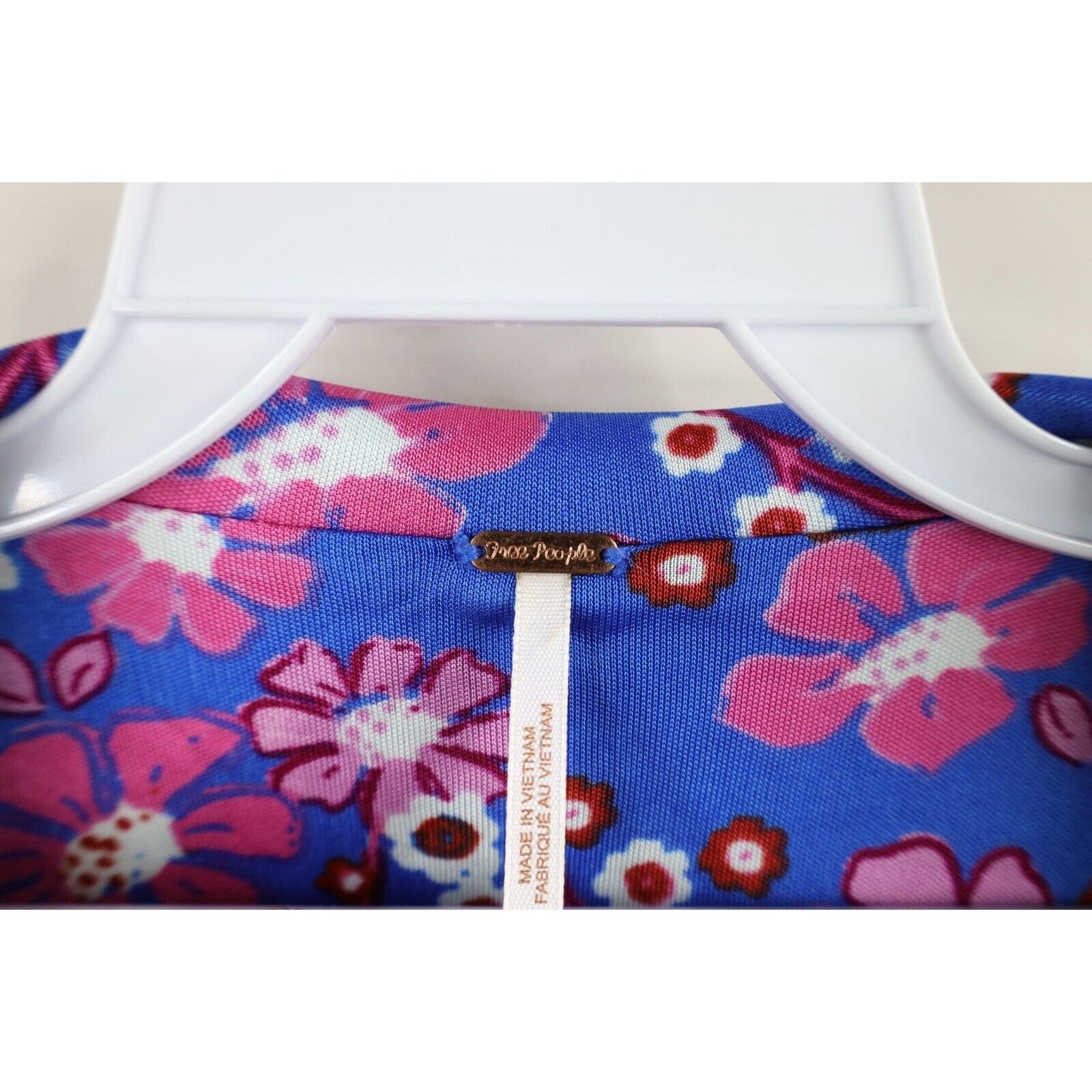 Free People Free People Flower Floral Daisy Jane Knit Mini Dress Size S / US 4 / IT 40 - 5 Thumbnail