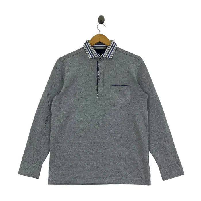 Joseph Abboud Vintage JOSEPH ABBOUD COLLECTION Polo Tee Shirt Size US L / EU 52-54 / 3 - 1 Thumbnail
