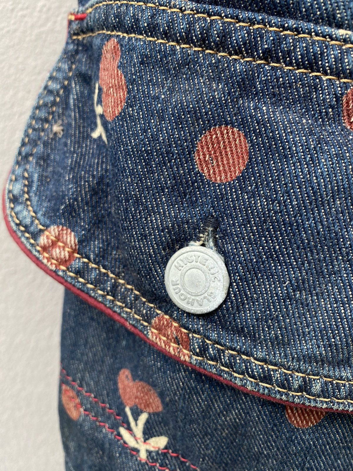 Hysteric Glamour Hysteric Glamour Denim Backpack Size ONE SIZE - 7 Thumbnail