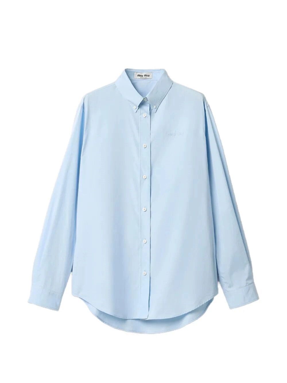 Miu Miu Popeline Shirt Size M / US 6-8 / IT 42-44 - 1 Thumbnail