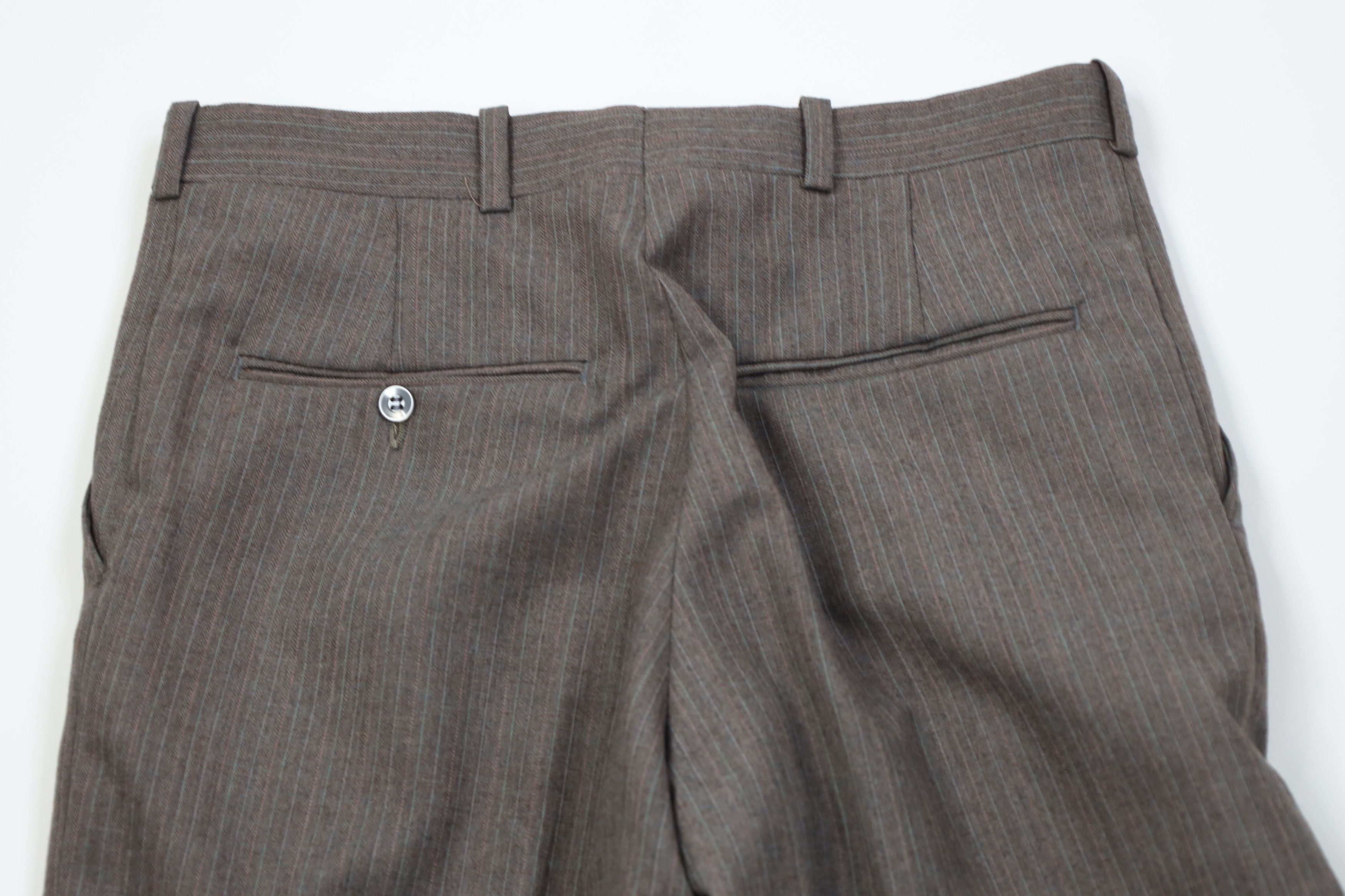 Vintage Vintage 60s 70s Streetwear Pinstriped Wide Leg Pants USA Size US 29 - 8 Thumbnail