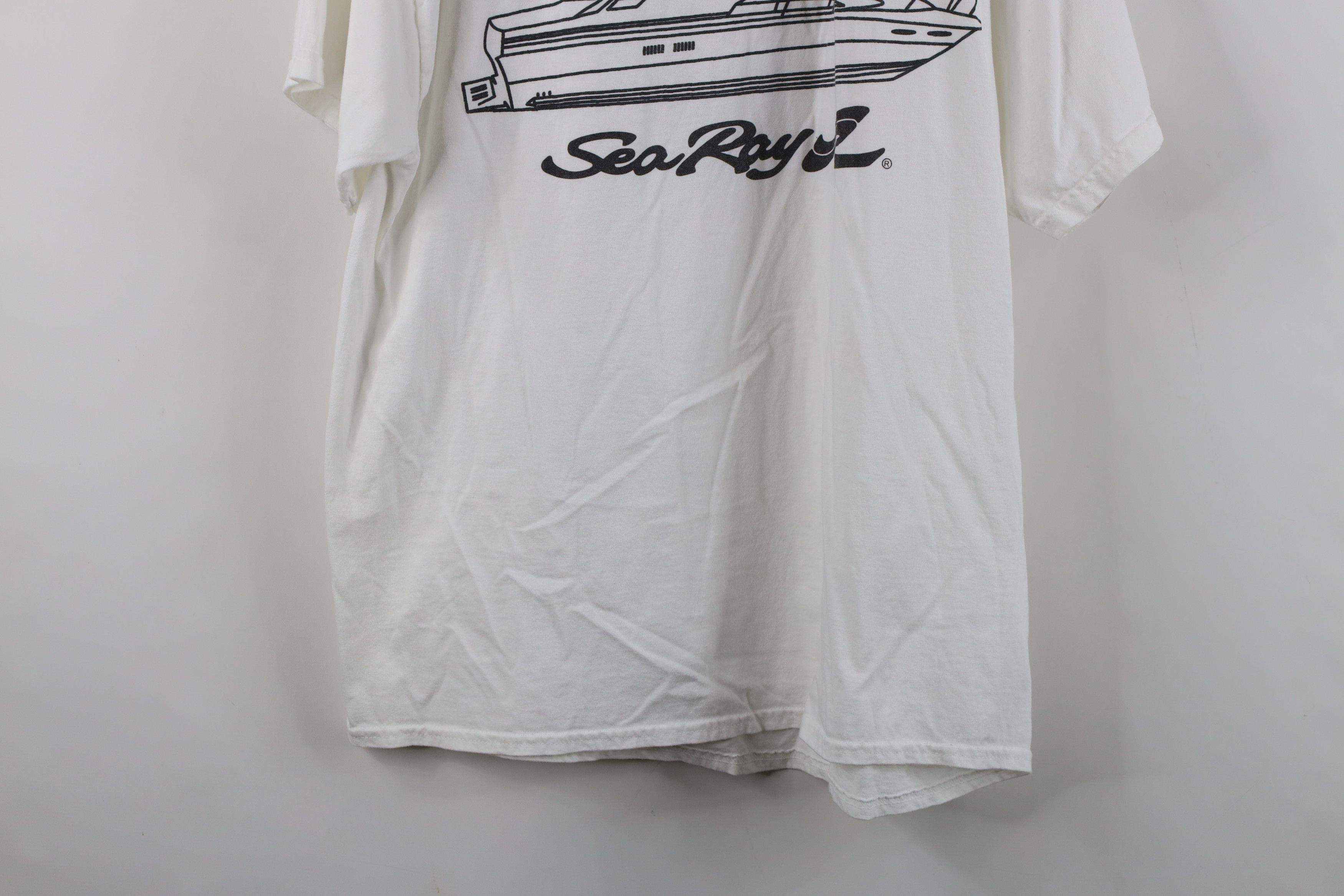 Vintage Vintage Y2K Streetwear Sun Sea Ray Boats Boating T-Shirt Size US XL / EU 56 / 4 - 12 Thumbnail