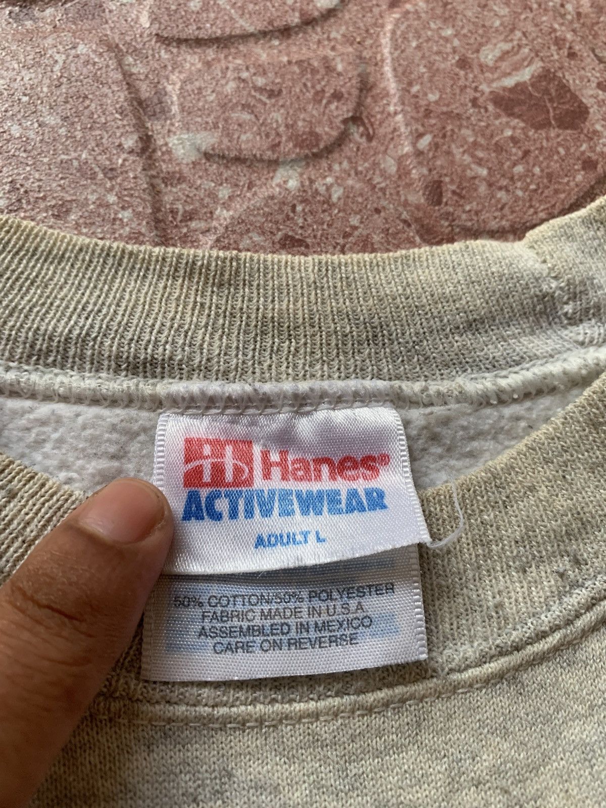 Hanes × Vintage 🔥VTG LEONIA N.JERSEY CREWNECK SWEATSHIRTS Size US L / EU 52-54 / 3 - 8 Thumbnail