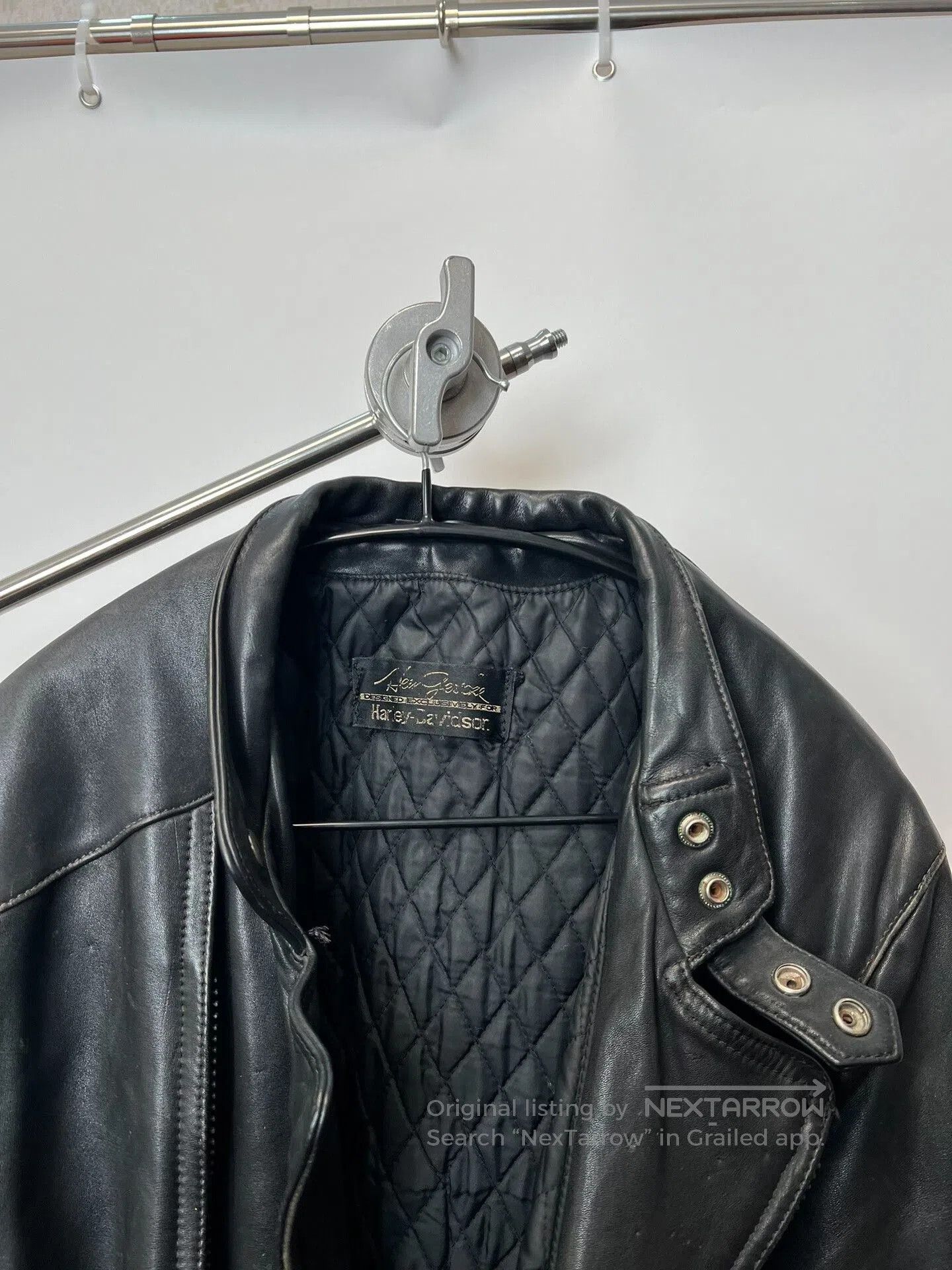 Harley Davidson Vintage Harley Davidson Leather Jacket. Size US L / EU 52-54 / 3 - 7 Thumbnail