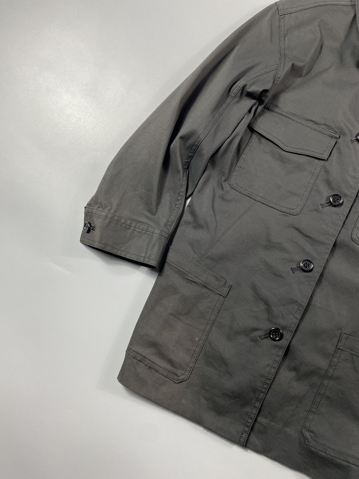 Japanese Brand × Yohji Yamamoto Ined Yohji Yamamoto- Button Down Utility Shirt Size S / US 4 / IT 40 - 3 Thumbnail