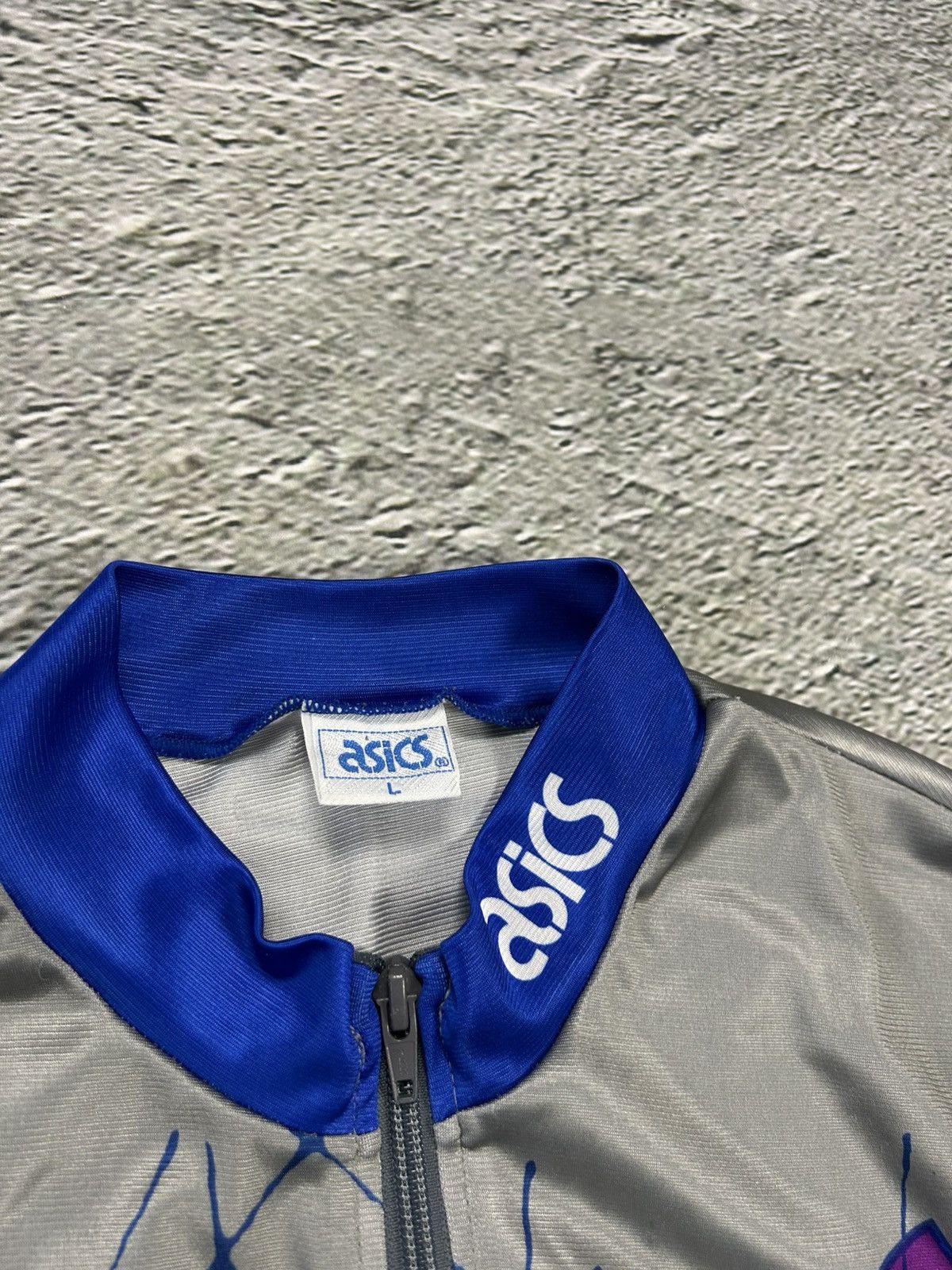 Asics × Vintage Asics vintage cycling jersey longsleeve full zip rave Size US L / EU 52-54 / 3 - 2 Thumbnail