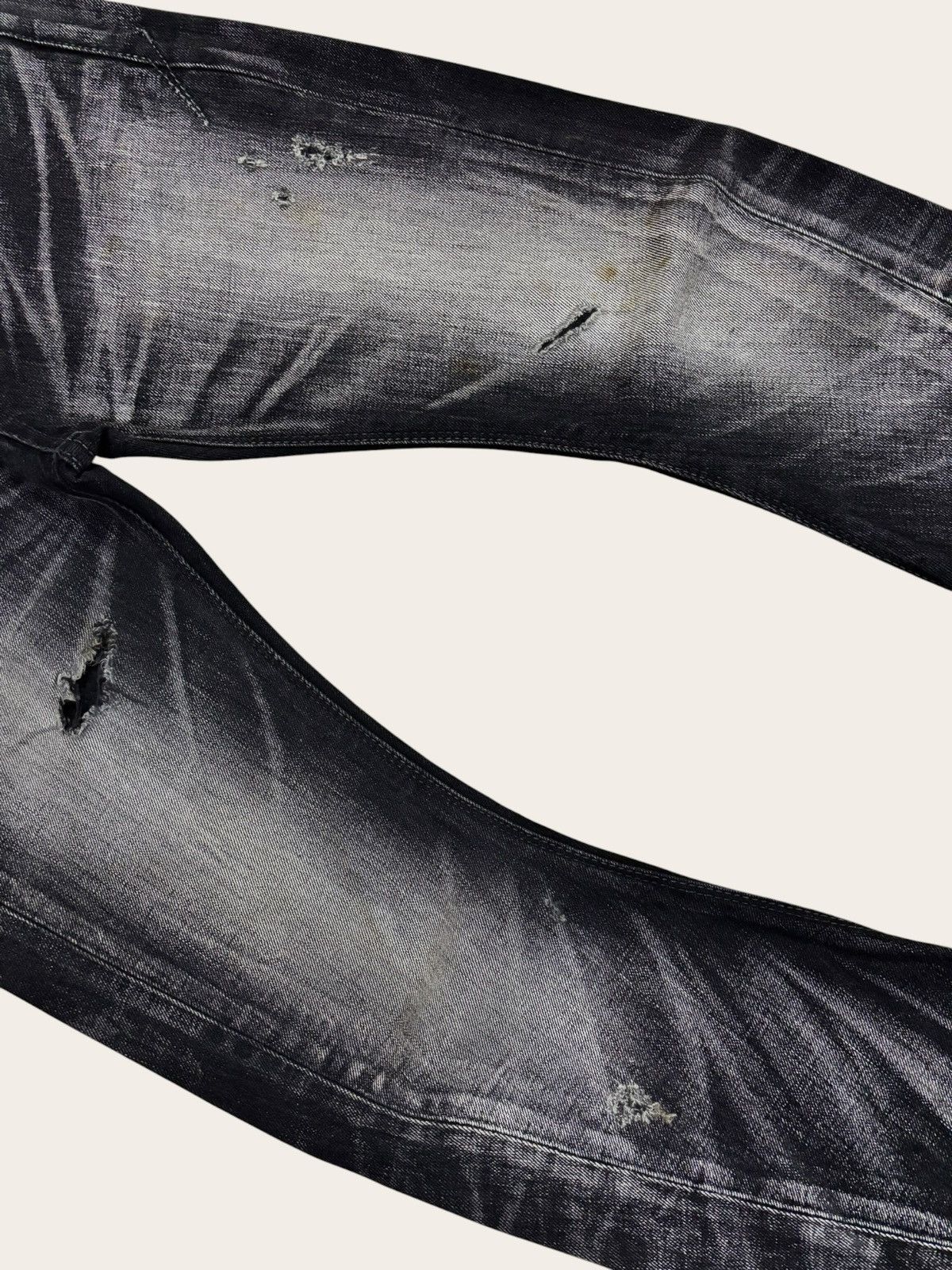 If Six Was Nine Japan Grunge FUGA Gostar De Fuga Curve Jeans Size US 29 - 4 Thumbnail