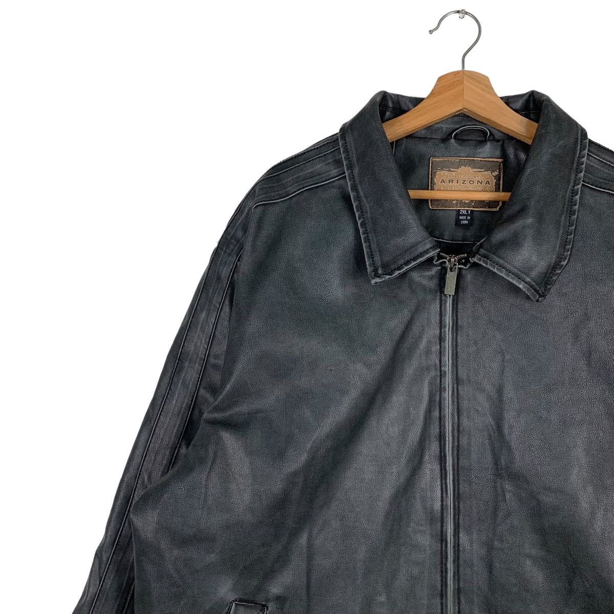 Arizona Jean Co. ARIZONA Leather Jacket #0142-C8 Size US XXL / EU 58 / 5 - 7 Thumbnail
