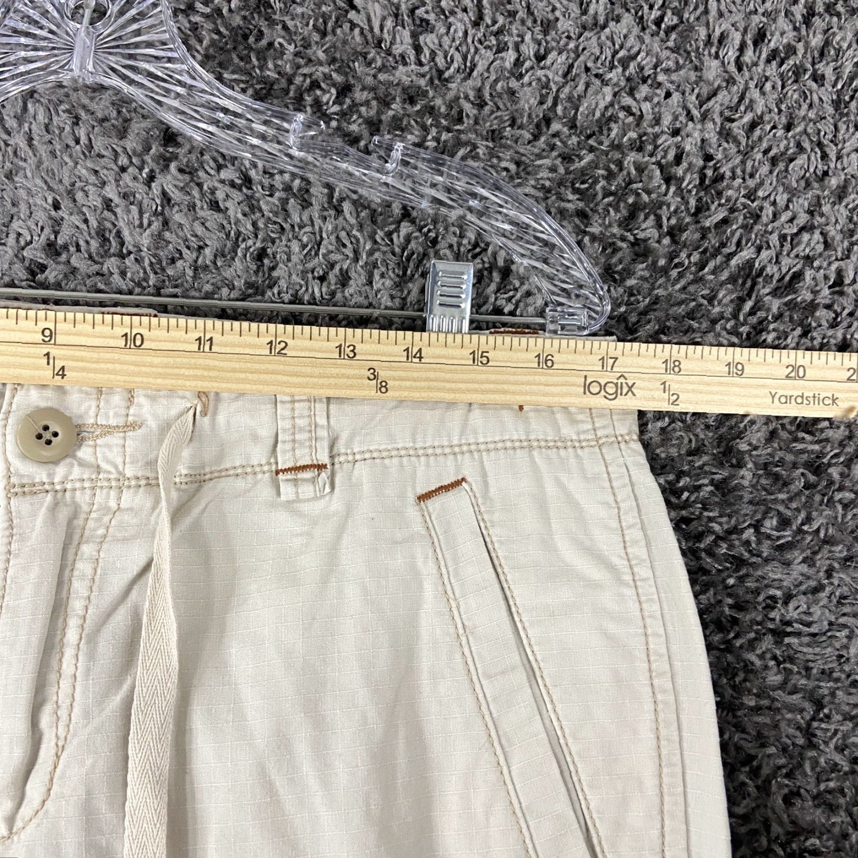 Polo Ralph Lauren VINTAGE Polo Jeans Co Ralph Lauren Capri Beige Women's 12 Pants Capri Beige 12 Womens Size 34" / US 12 / IT 48 - 6 Thumbnail