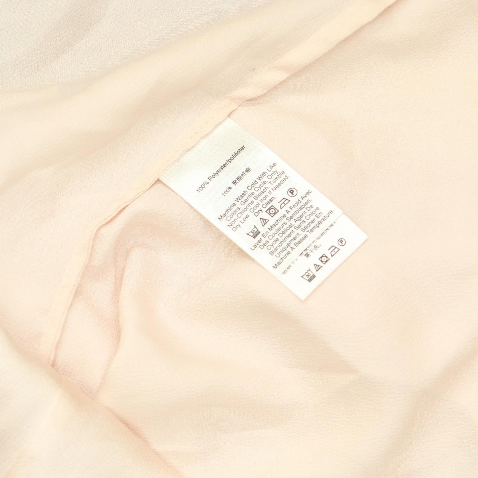 DKNY Dkny Crewneck Smocked-cuff Cape Blouse Champagne Pink Pm Size M / US 6-8 / IT 42-44 - 4 Thumbnail