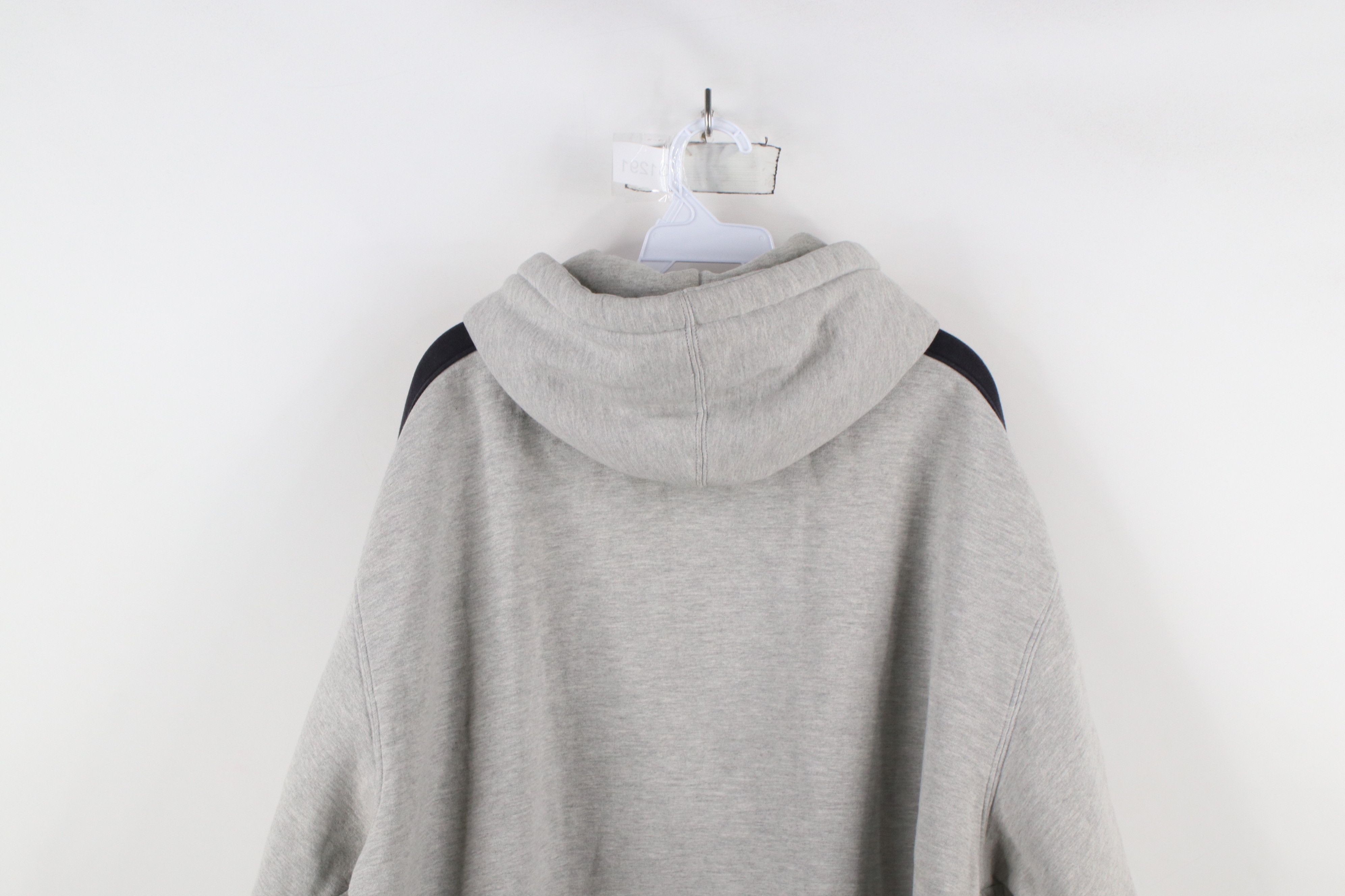 Puma × Vintage Vintage 90s Puma Heavyweight Hoodie Sweatshirt Heather Gray Size US XL / EU 56 / 4 - 13 Thumbnail