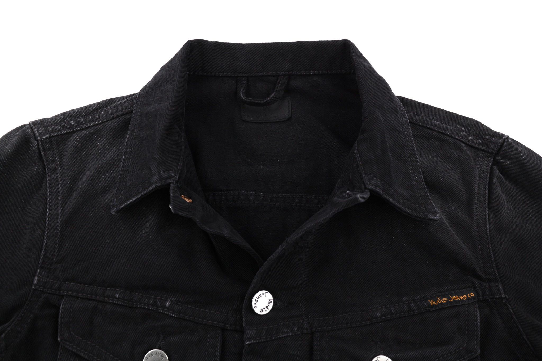 Nudie Jeans BILLY XS Dark Shist Denim Jacket 81057 Size US XS / EU 42 / 0 - 4 Thumbnail
