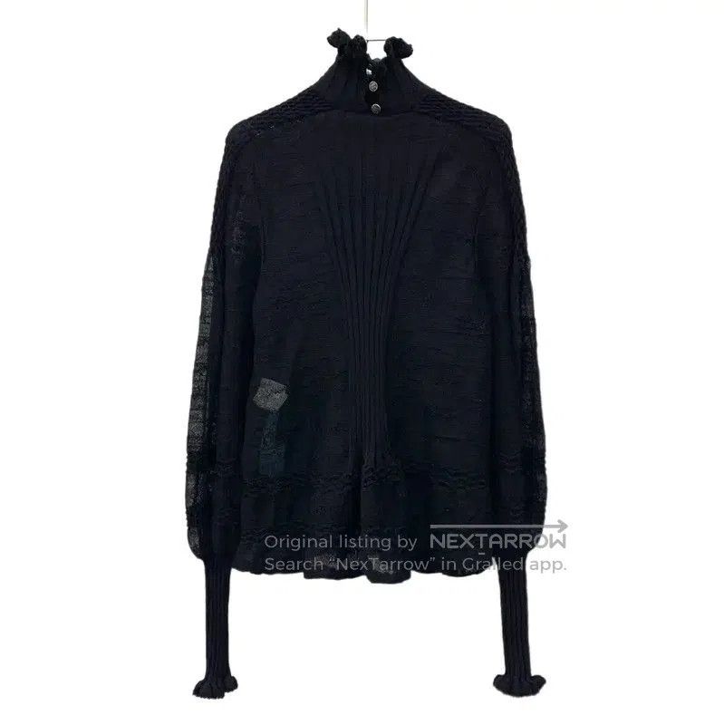 Chanel Chanel Black Wool Pullover Sweater XS . Size XS / US 0-2 / IT 36-38 - 2 Thumbnail