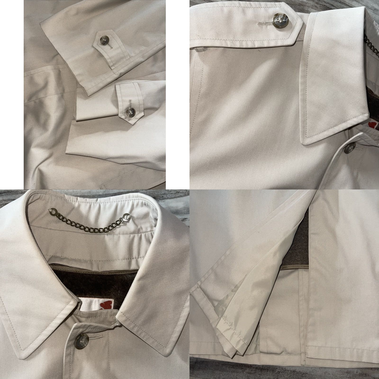 Stanley Blacker VINTAGE Stanley Blacker Trench Coat Men 44 Long Tan Overcoat Zip Out Lining Pile Lining Epaulets Kick Pleat Size US S / EU 44-46 / 1 - 9 Thumbnail