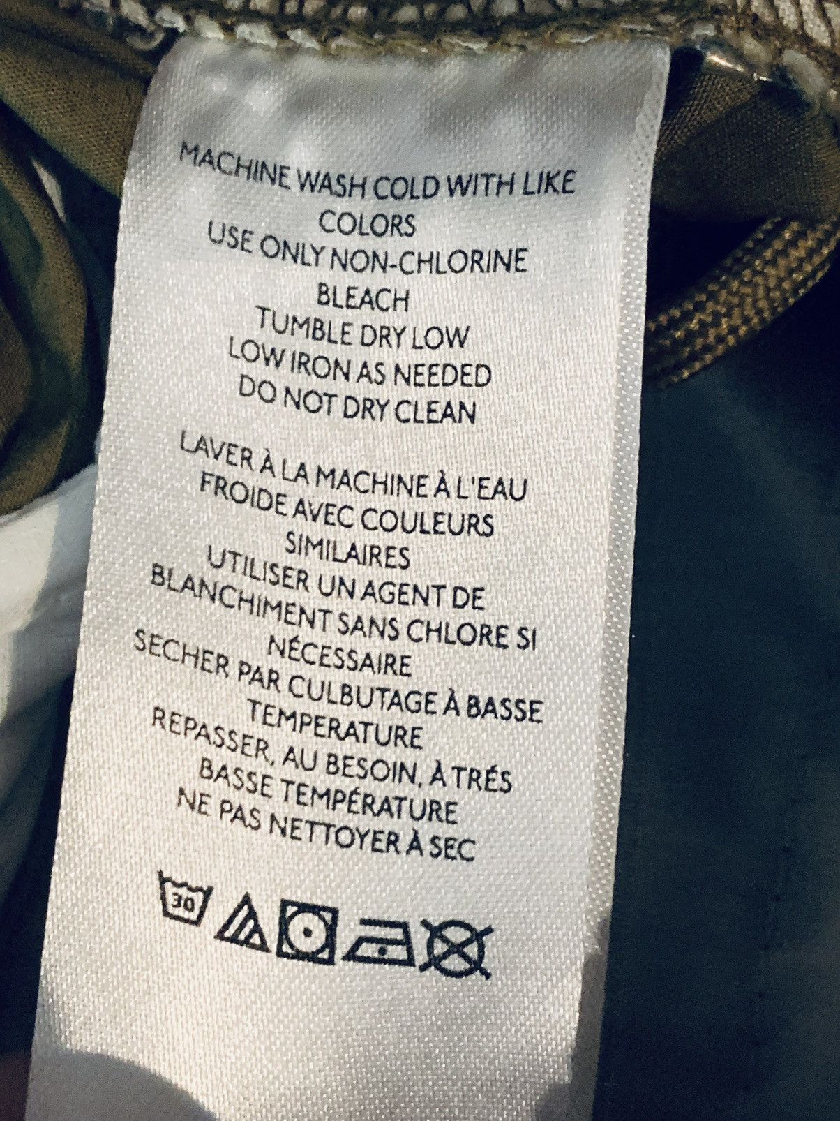 Designer × Standard Cloth *RARE* New Standard Cloth Flared Cargo Corded Baggy Pants Size US 30 / EU 46 - 10 Thumbnail
