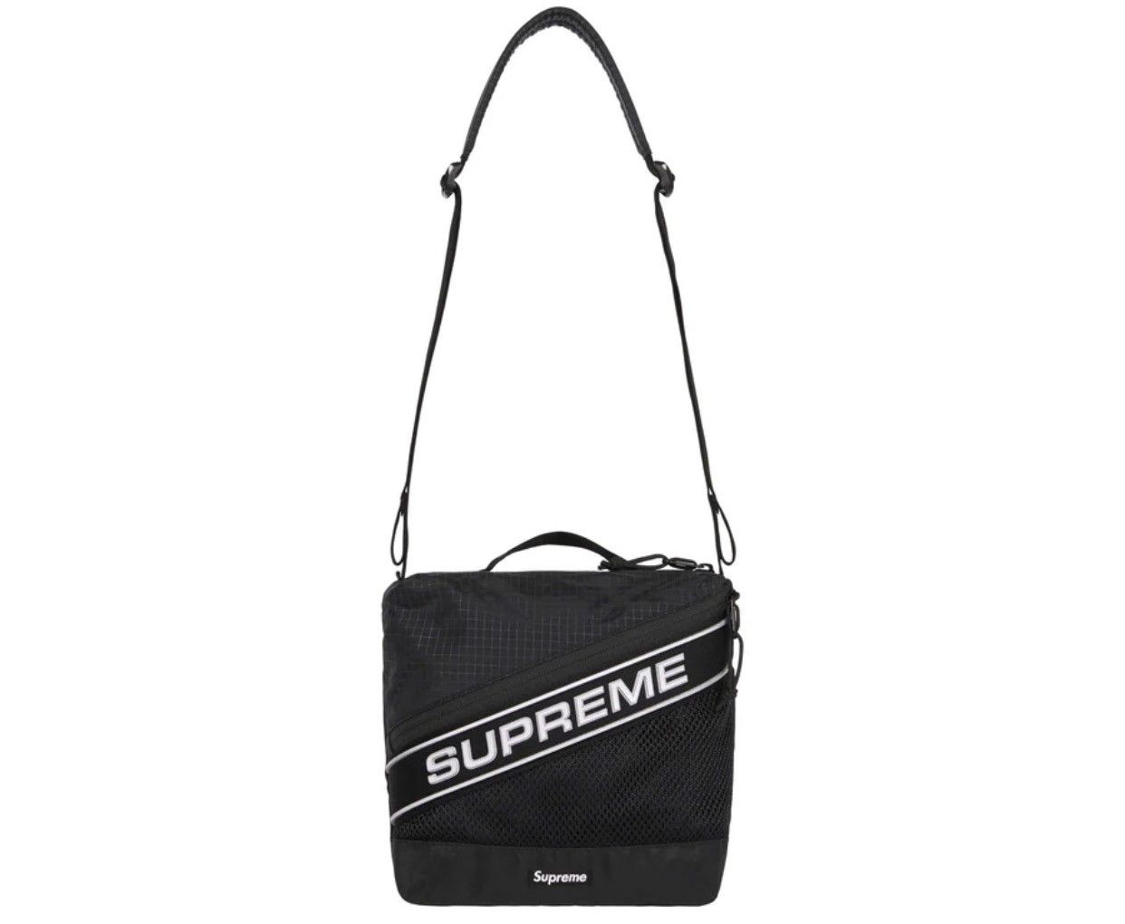 image of Supreme Shoulder Bag Fw23 Black, Men's