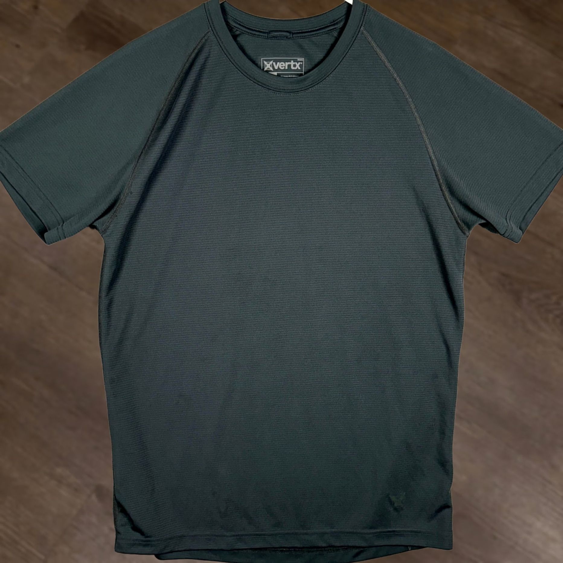 Vintage Vertx T-Shirt Men Large Dark Grey Tactical Performance Tee Crewneck Short Sleeve Size US L / EU 52-54 / 3 - 1 Thumbnail