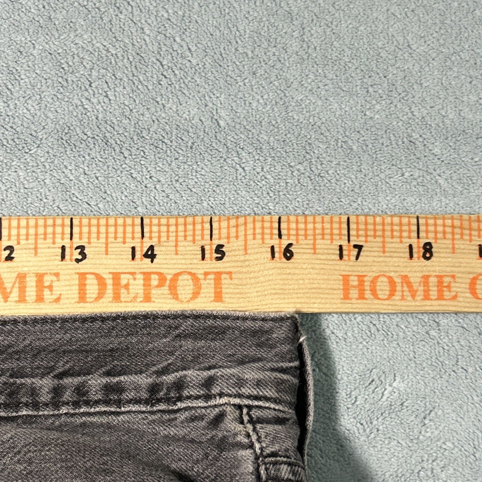 Levi's Levis 501 Straight Jeans Women 32x25 Raw Hem Hamilton Button Size 32" / US 10 / IT 46 - 15 Thumbnail