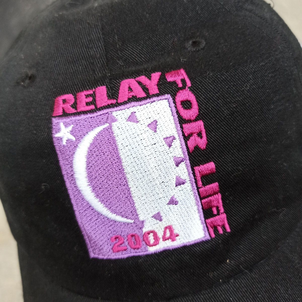 Vintage Vintage 2004 Relay For Life Cancer Marathon Event hat Size ONE SIZE - 9 Thumbnail