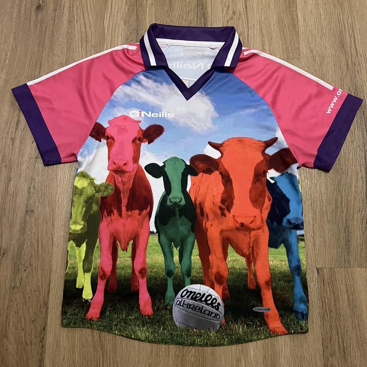 O'Neills Pink and purple O'Neills GAA jersey #GAA Size US S / EU 44-46 / 1 - 1 Thumbnail