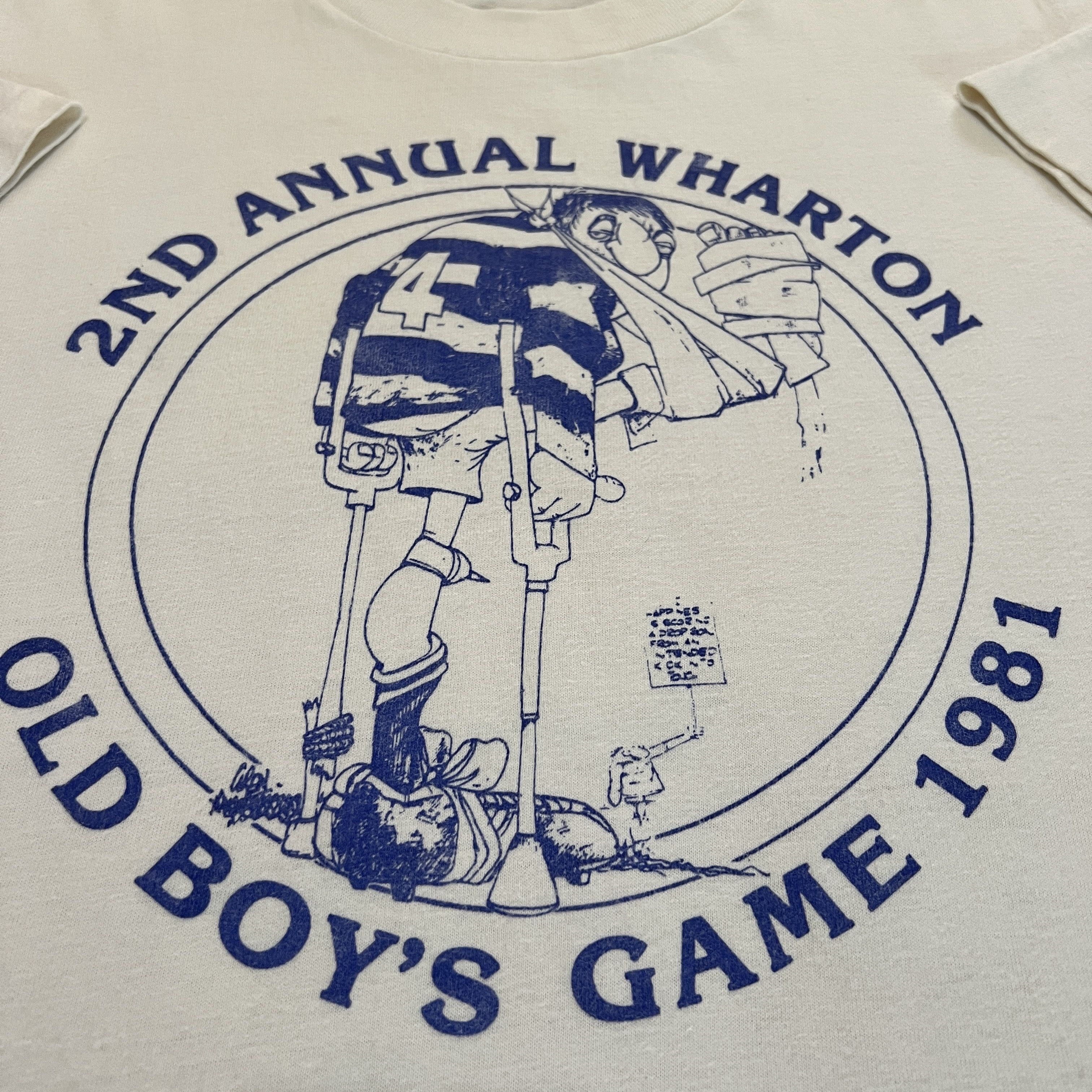 Vintage Vintage 80s 1981 Old boy's game Promo Tee XL Size US XL / EU 56 / 4 - 3 Thumbnail