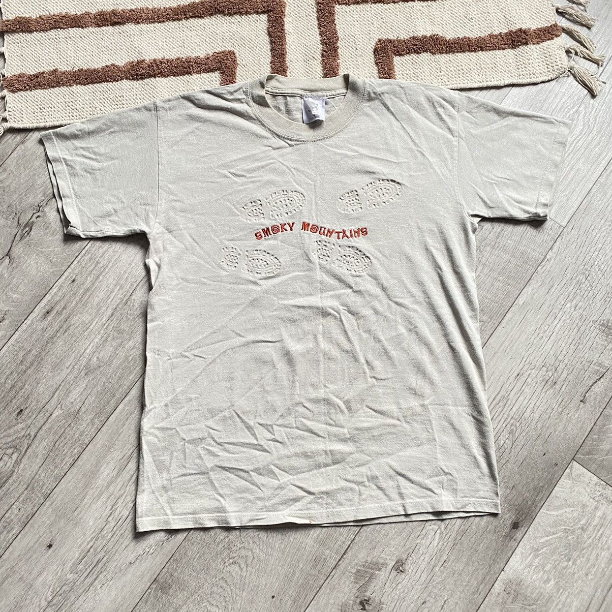 Vintage VINTAGE SMOKY MOUNTAINS USA OUTDOOR T SHIRT Size US L / EU 52-54 / 3 - 1 Thumbnail