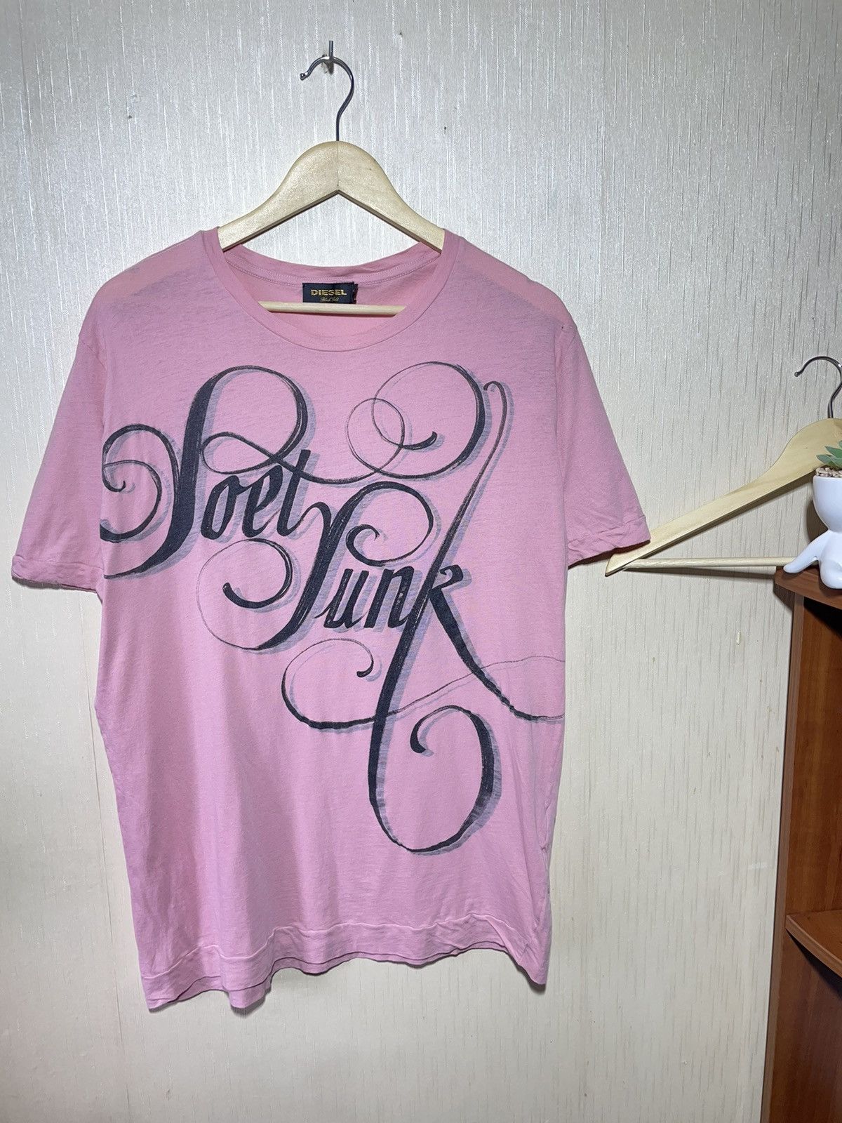 Diesel Black Gold × Vintage Diesel Black Gold vintage T shirt Size US XL / EU 56 / 4 - 1 Thumbnail