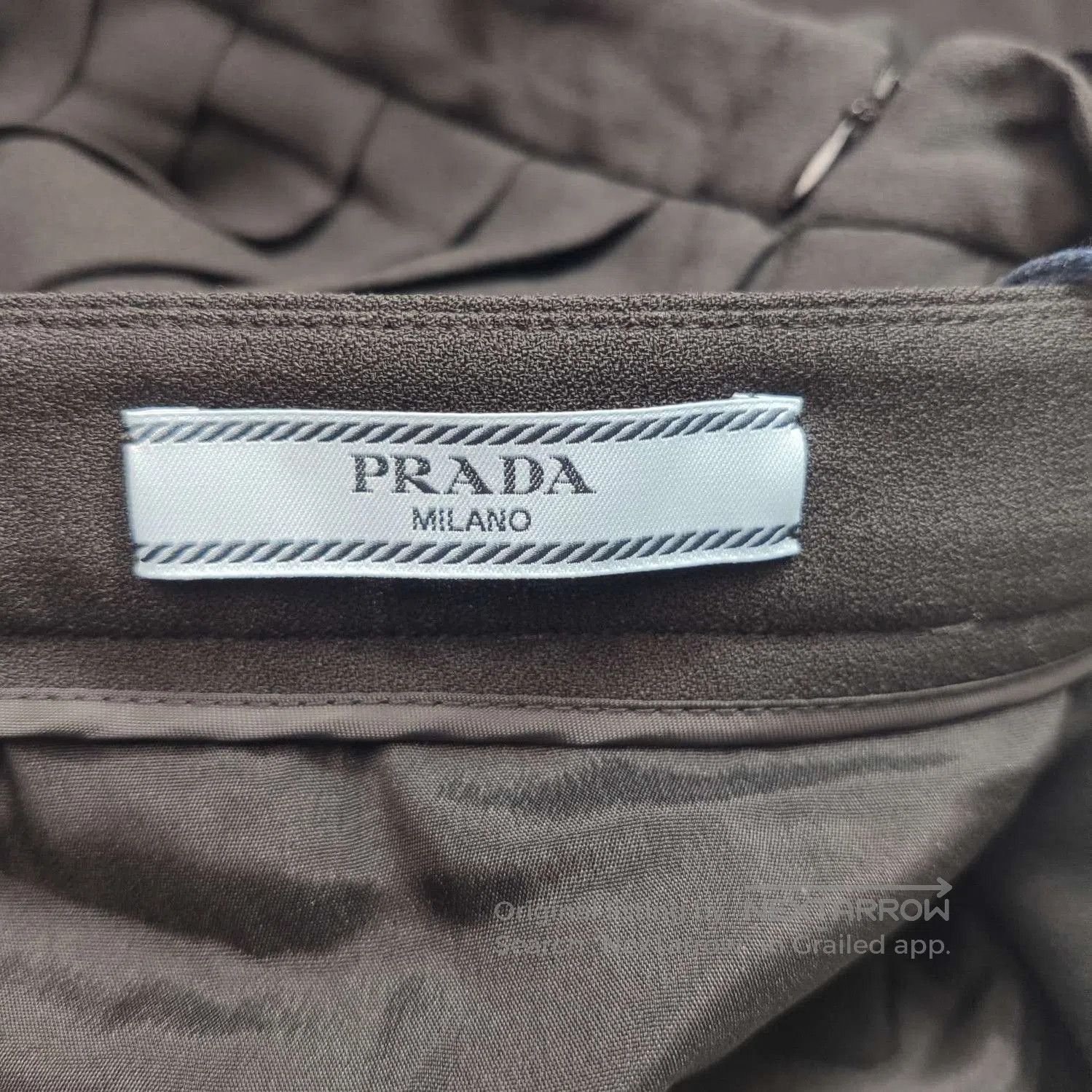 Prada Prada Pleated Black Midi Skirt for Elegant Style . Size 37" - 4 Thumbnail