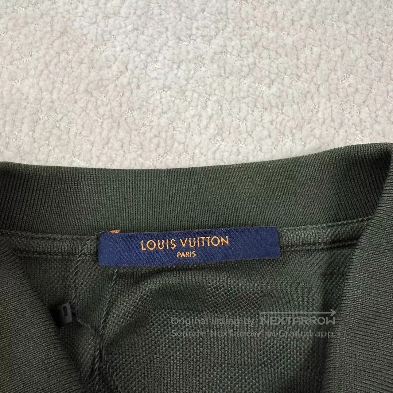 Louis Vuitton louis vuitton embroidered logo checkered polo shirt. Size US M / EU 48-50 / 2 - 7 Thumbnail