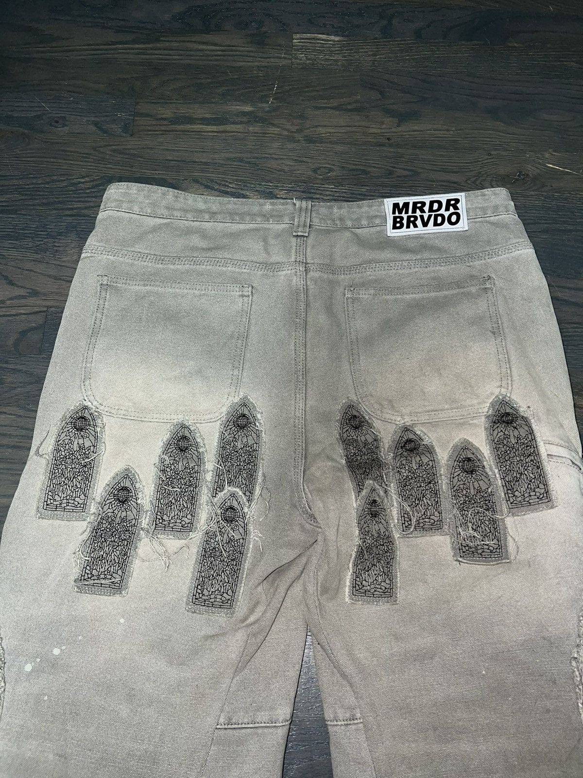 Who Decides War PATCH ARCHED CARPENTER SHORT Size US 34 / EU 50 - 7 Thumbnail