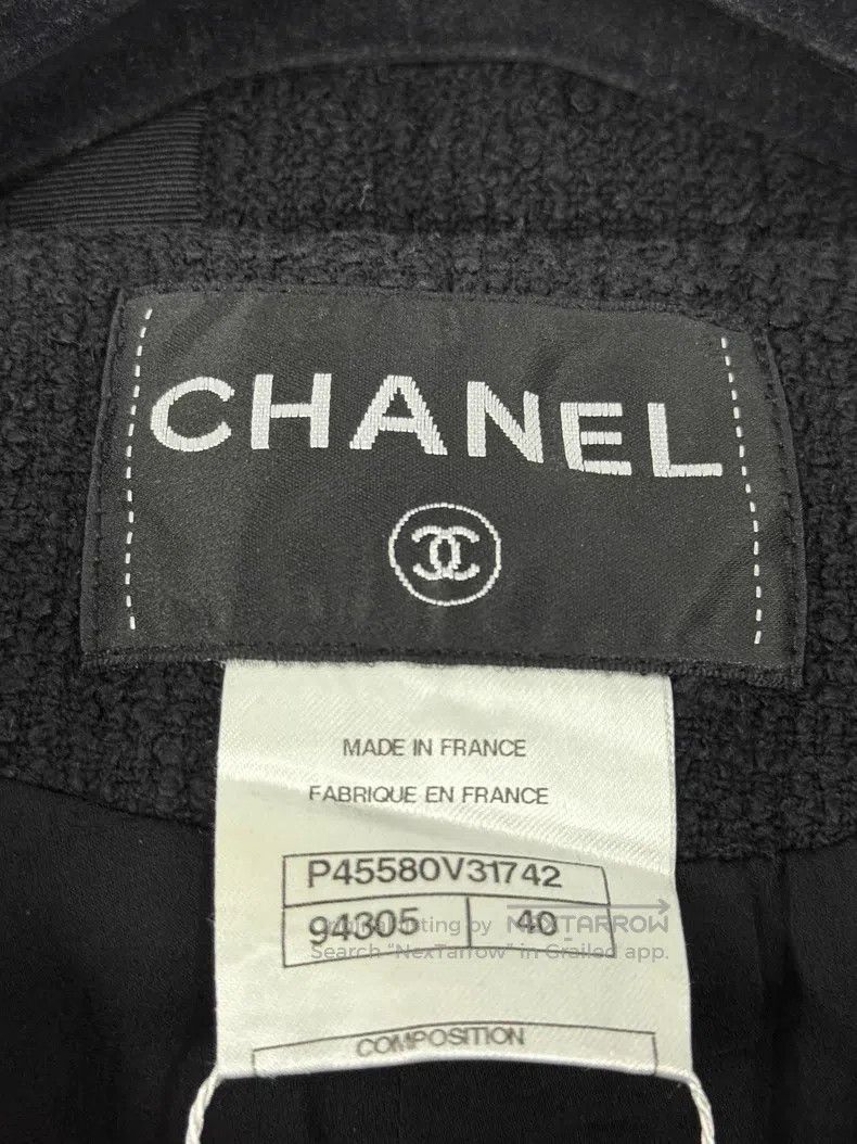 Chanel Chanel Dallas series black two-pocket jacket Size S / US 4 / IT 40 - 4 Thumbnail
