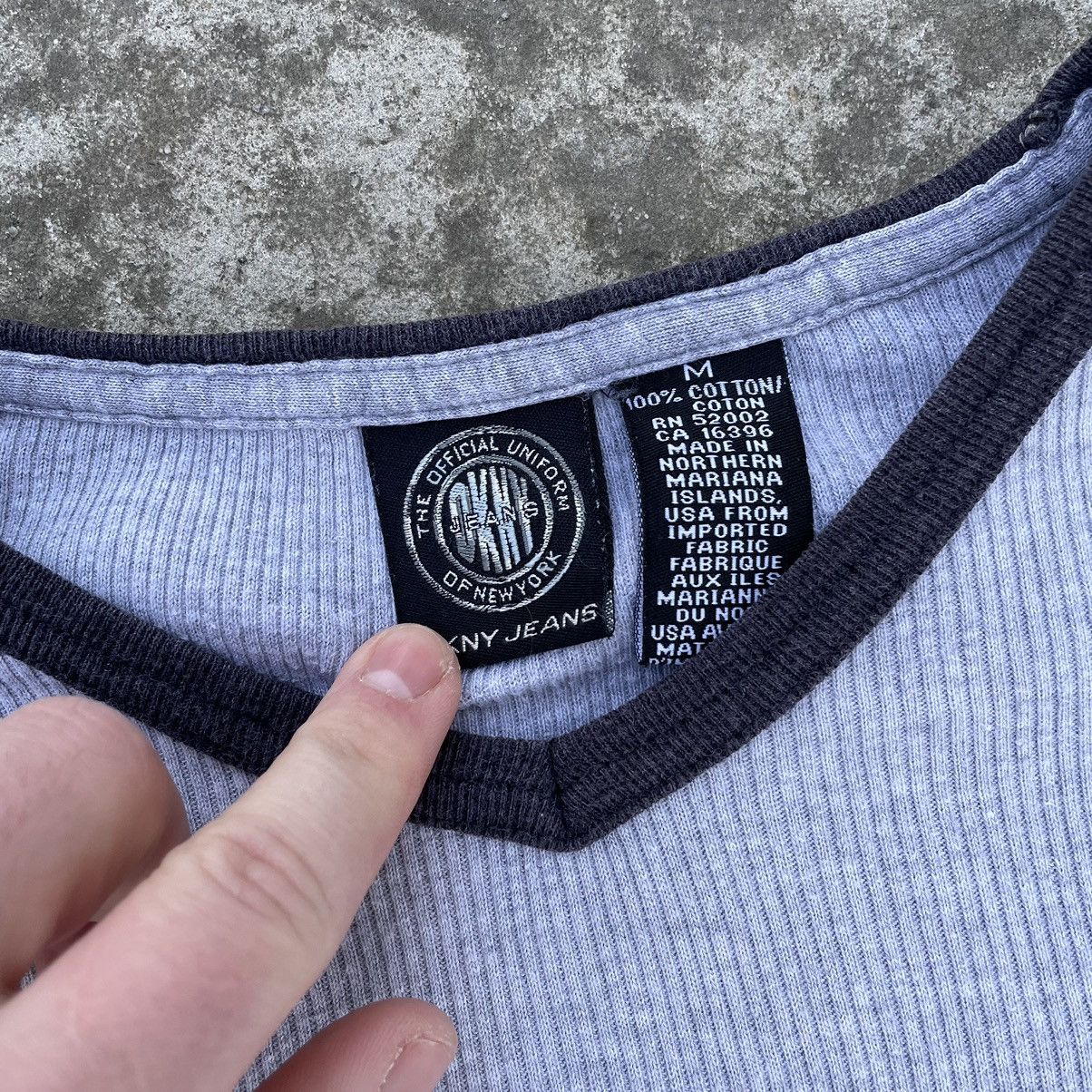DKNY × Vintage Vintage DKNY Jeans Long-sleeve T-shirts Japanese Style Y2K Size M / US 6-8 / IT 42-44 - 7 Thumbnail