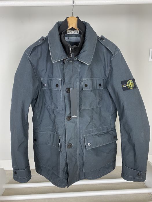 Stone Island Stone Island Navy Reps Nylon R Military Jacket | Grailed