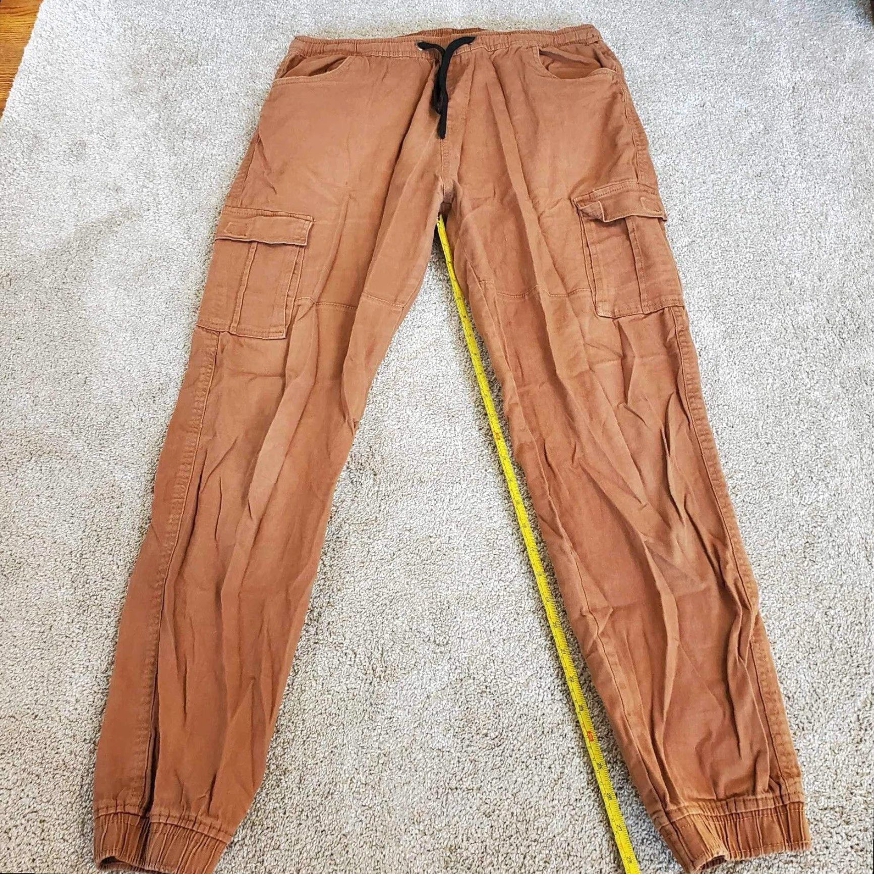 Phat Farm VINTAGE Phat Farm Jeans Pants Stretch 90s Hip Hop Retro Zipper Brown Cotton Blend XL/TG Big & Tall Men Inseam 28 Size US 36 / EU 52 - 5 Thumbnail