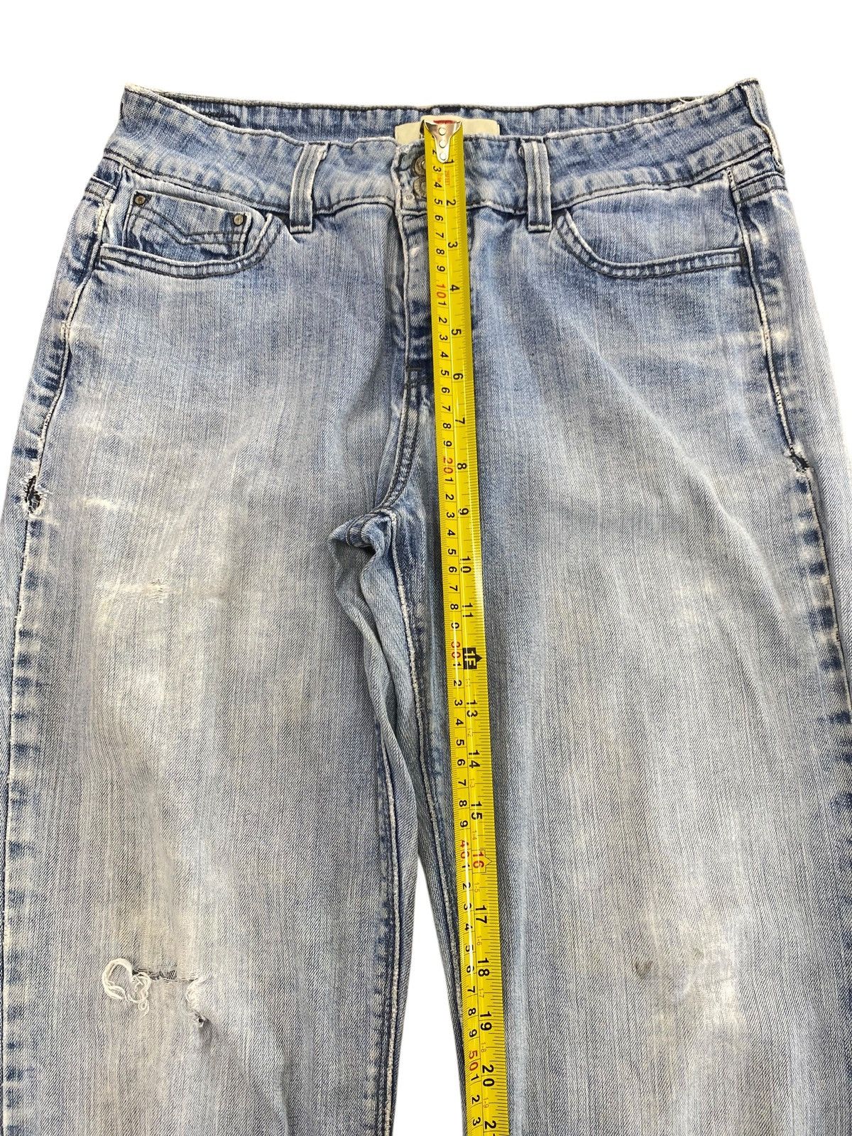 Levi's Vintage YTK Levi’s Hairy Leg Flare Soft Jeans Size US 31 - 12 Thumbnail