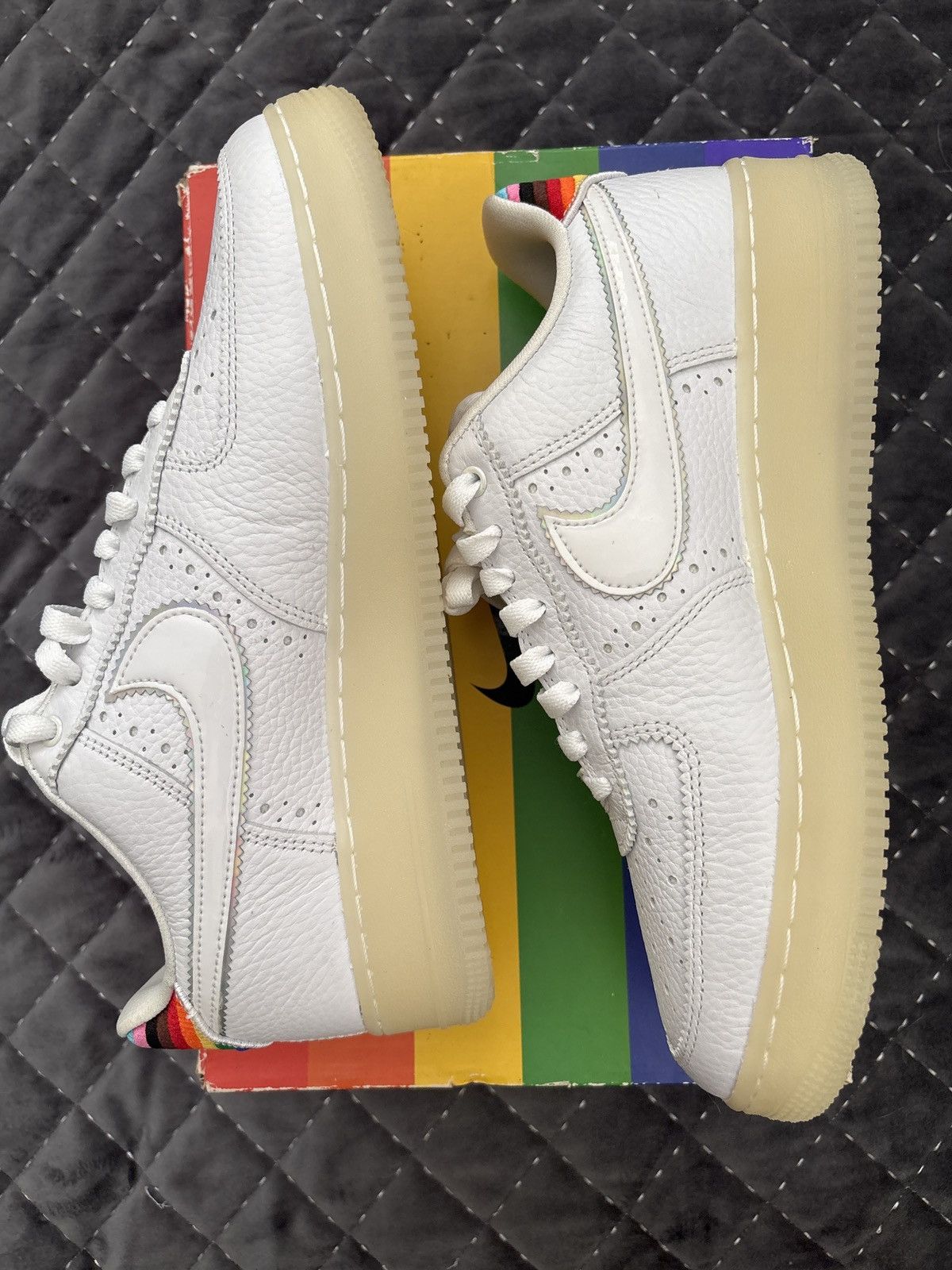 Nike NIKE AIR FORCE 1 “BETRUE” 2020 LGBTQ Size US 9 / EU 42 - 2 Thumbnail