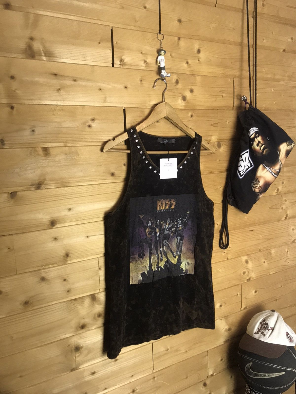 Band Tees Missguided Kiss garment dyed shirt with tag Size L / US 10 / IT 46 - 2 Thumbnail