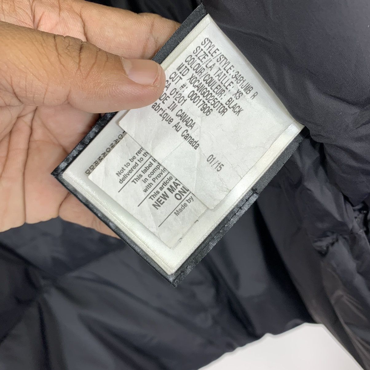 Canada Goose VINTAGE CANADA GOOSE DOWN PUFFER FADED JACKET Size US XS / EU 42 / 0 - 11 Thumbnail