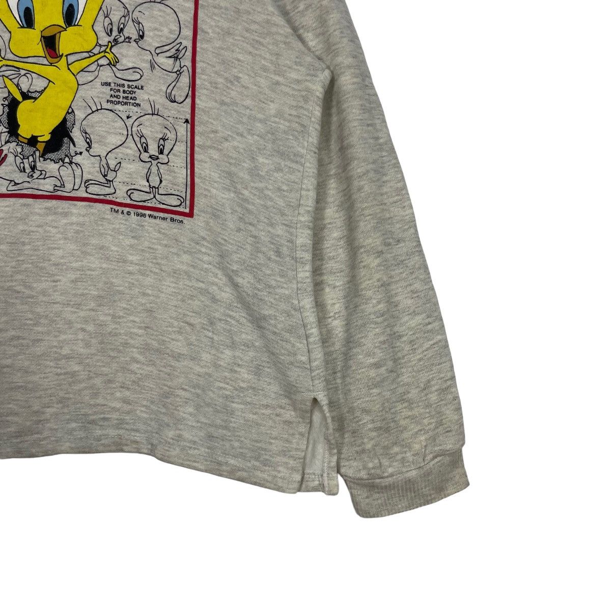 Warner Bros Vintage 90s Warner Bross X Looney Tunes Cartoon Sweatshirt Size US M / EU 48-50 / 2 - 8 Thumbnail
