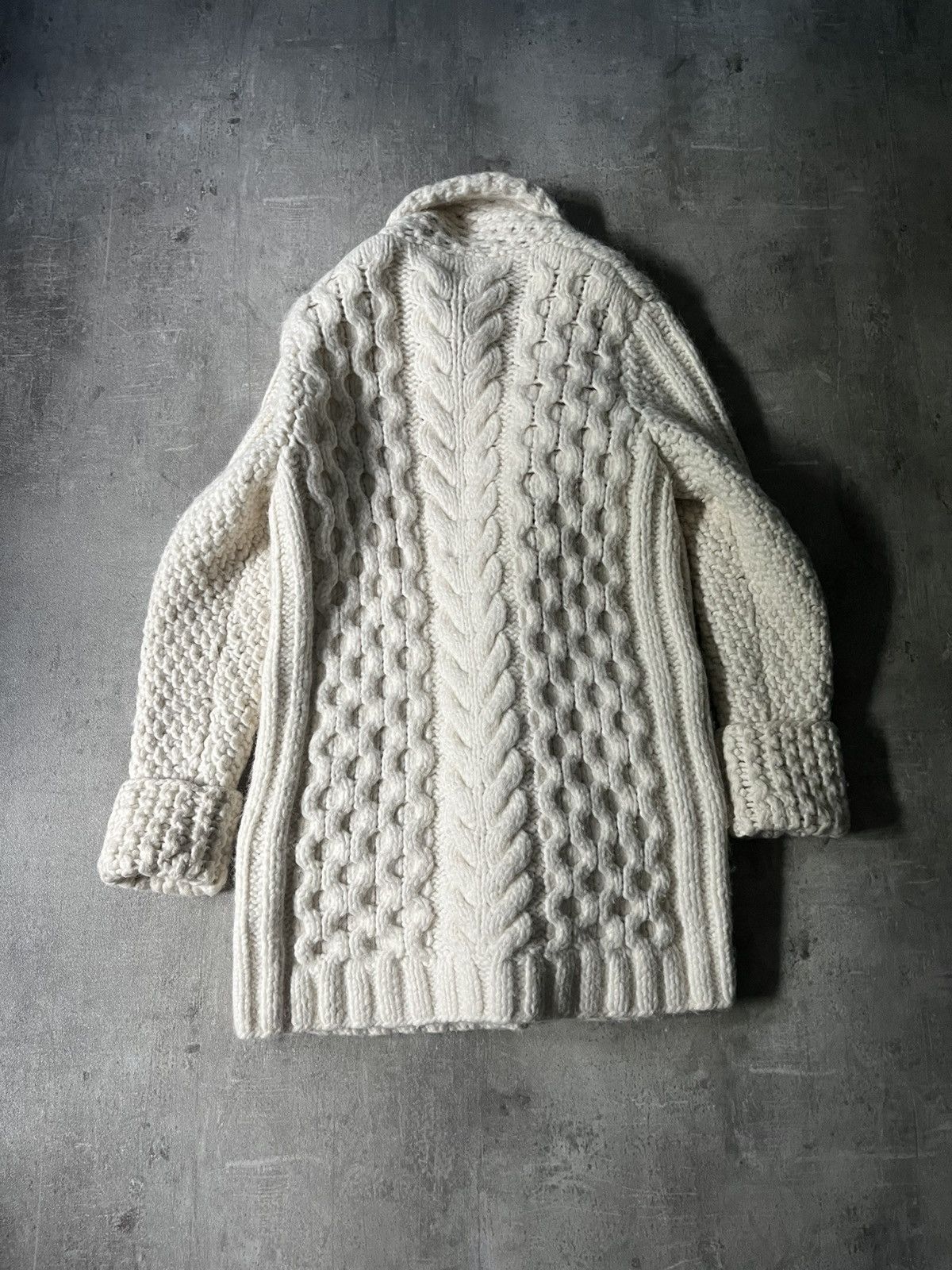 Maison Margiela Maison Margiela A/W 2013 Alpaca heavyweigh beige sweater Size US M / EU 48-50 / 2 - 7 Thumbnail