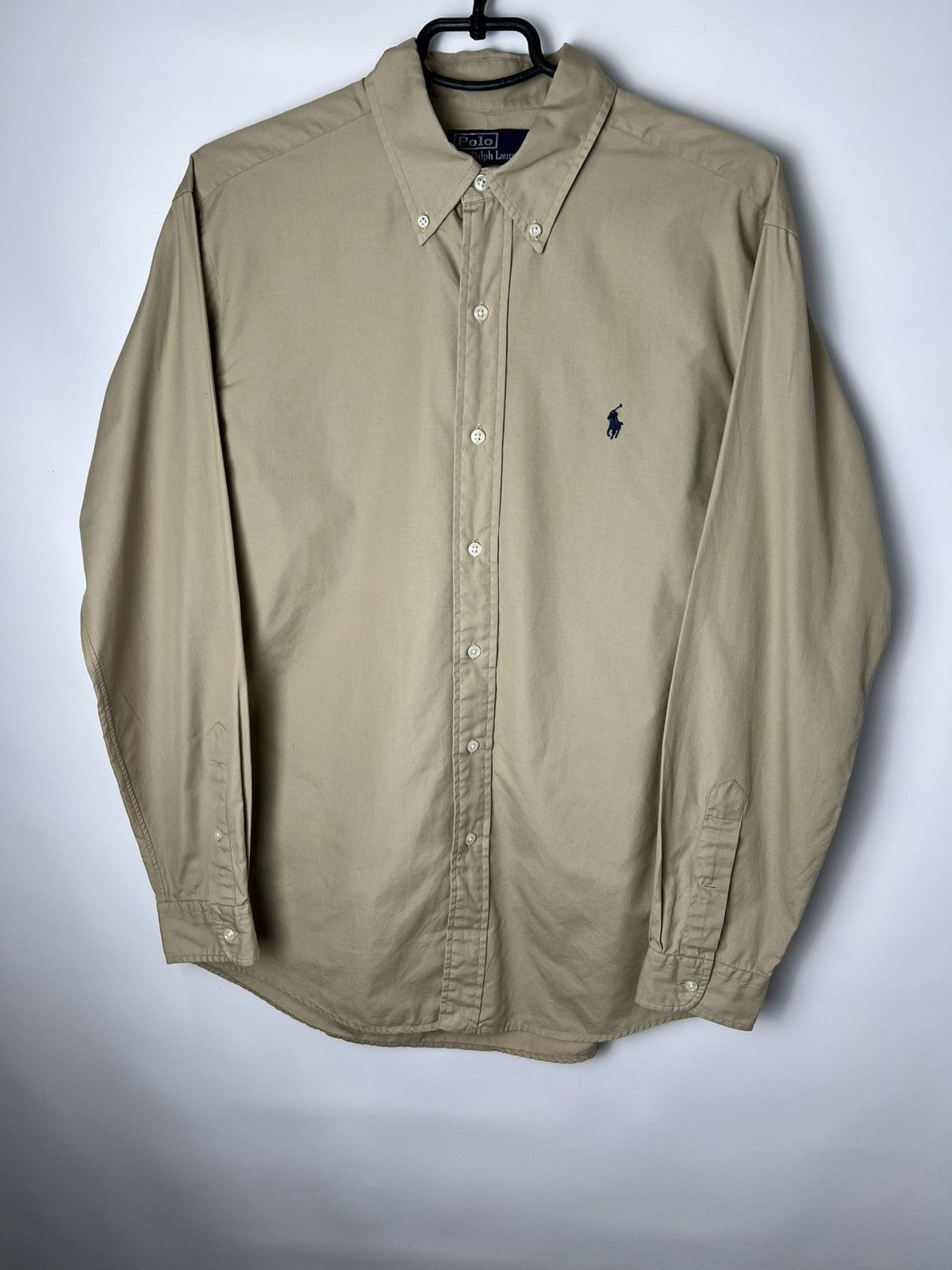 Polo Ralph Lauren Polo Ralph Lauren beige Office Shirt Button Up Size M Size US M / EU 48-50 / 2 - 1 Thumbnail