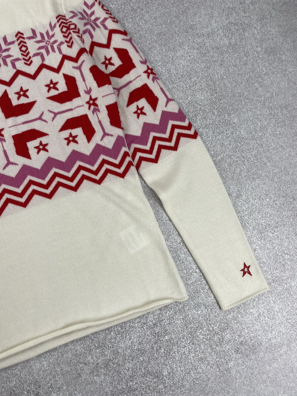 Perfect Moment Perfect Moment Printed Turtleneck Extra Merino Wool Sweater Size XS / US 0-2 / IT 36-38 - 3 Thumbnail