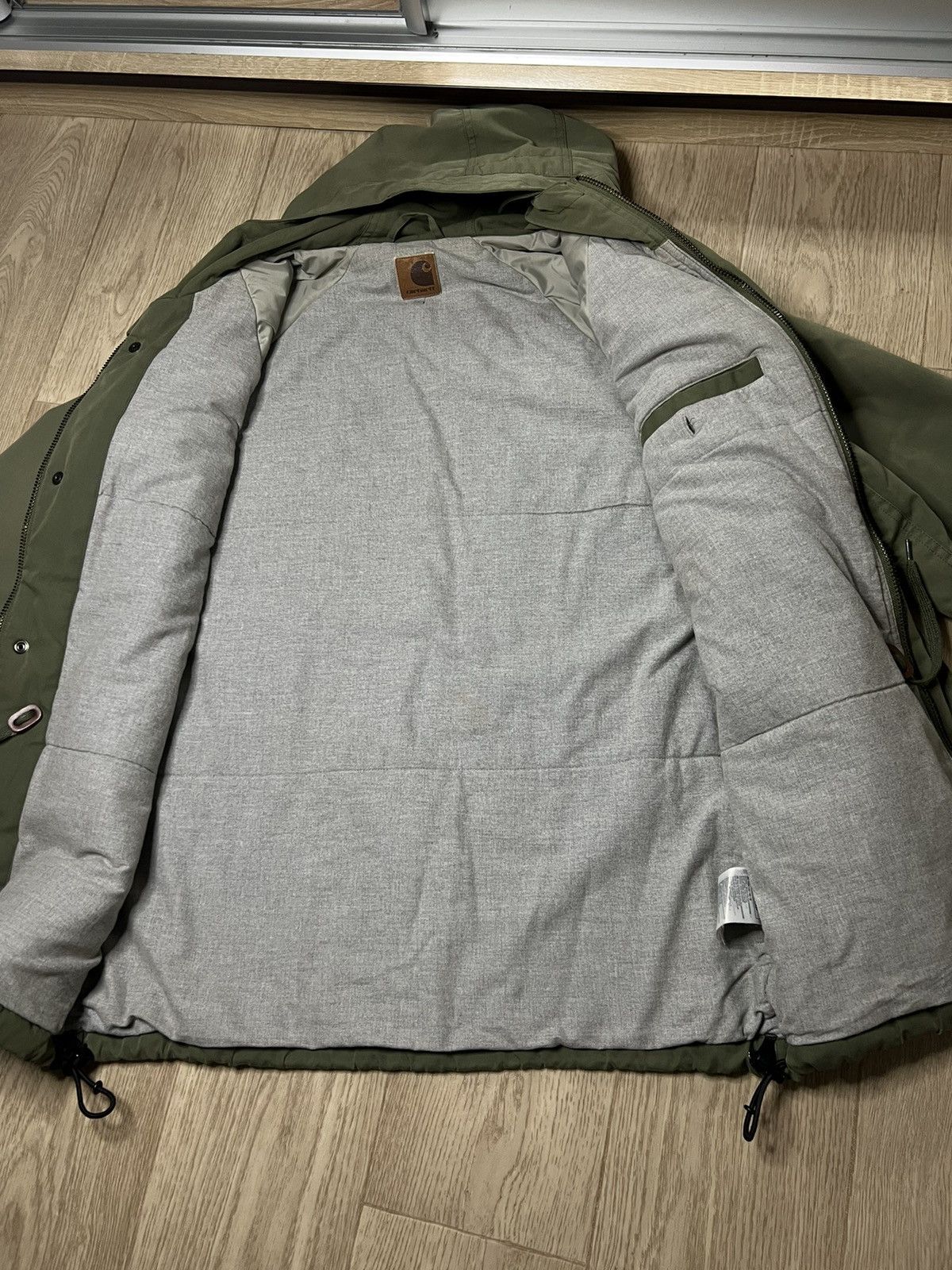 Carhartt Vintage Carhartt Wip Mosley Jacket - Men’s Large Olive Size US L / EU 52-54 / 3 - 6 Thumbnail